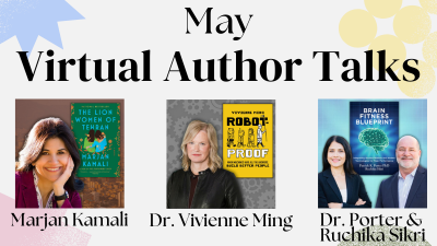 April virtual author talks
