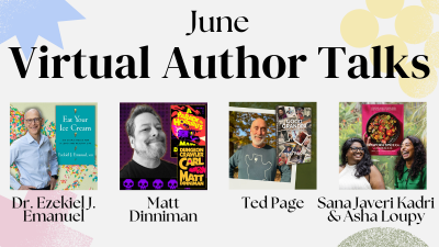 June virtual author talks