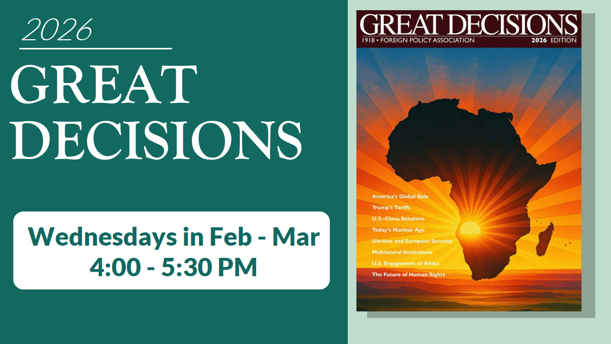 2026 Great Decisions